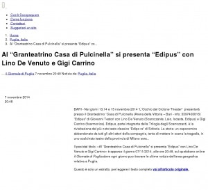 Giornale di puglia 071114 2