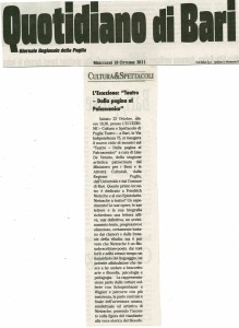 QuotidianoBari 19102011
